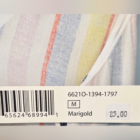 Tribal Multicolor Striped Dress - Picture 7 of 8